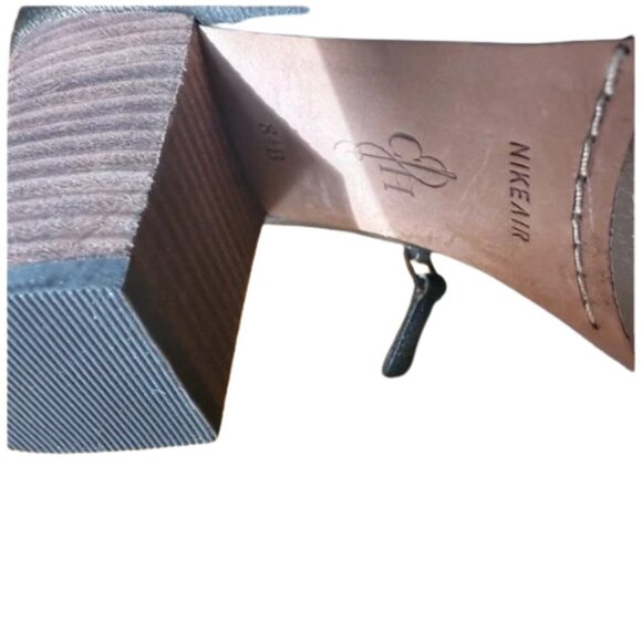 NWOT Bronze Cole Haan Cassidy Ankle + Nike Technology Boots - Picture 2 of 5